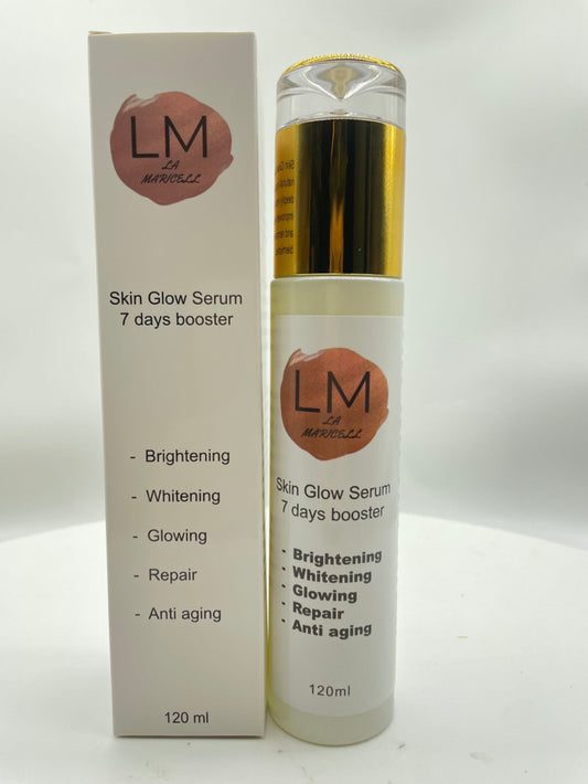 La Maricell skin glow serum for bright and glowing skin.