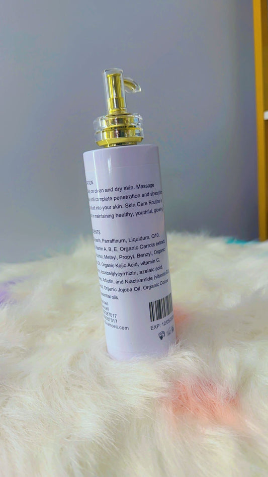 La Maricell skin refining body cream for smooth and glowing skin.