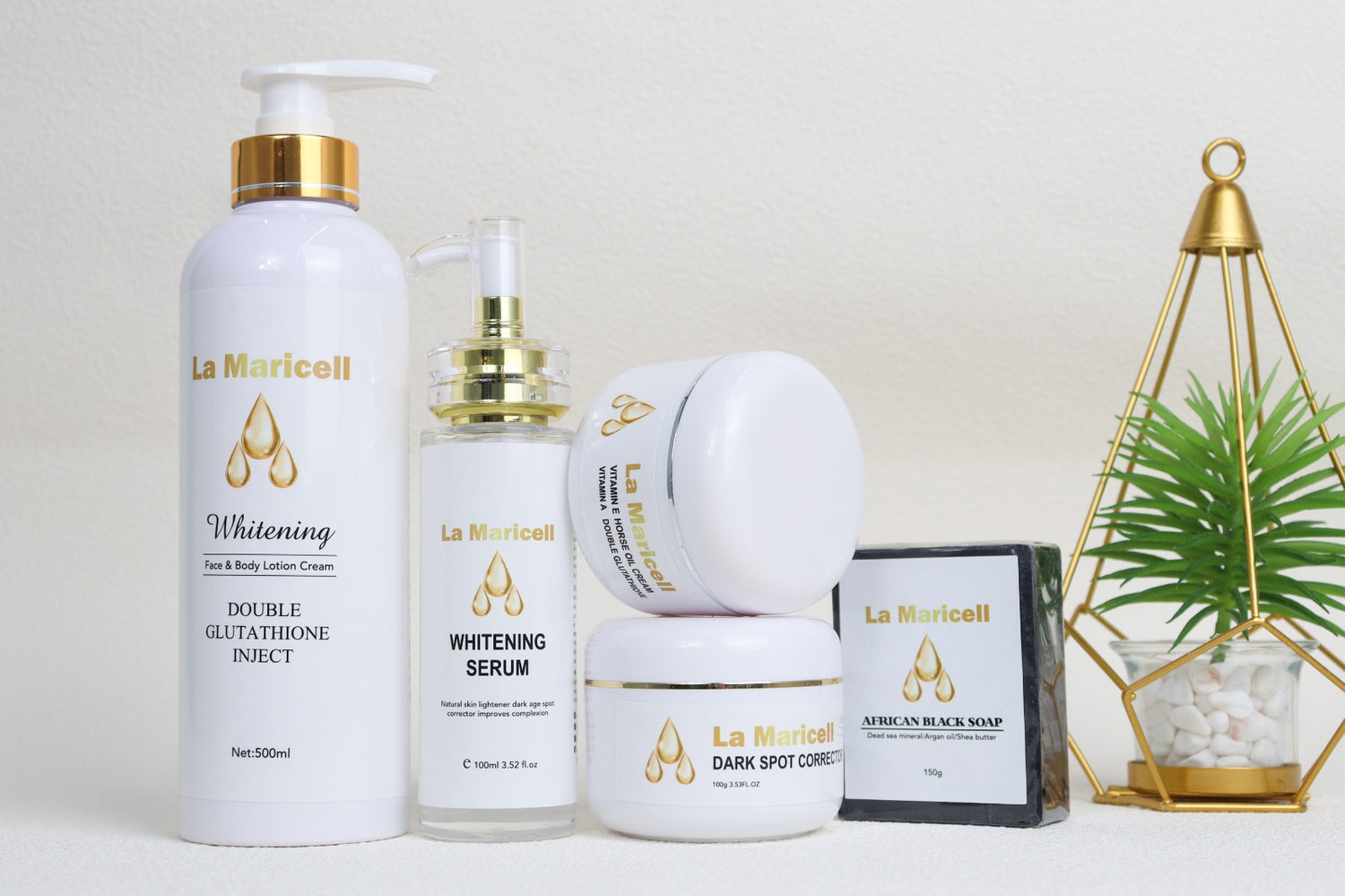 Whitening body cream