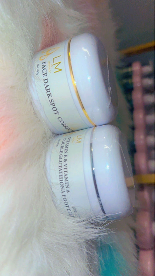 La Maricell vitamin E and vitamin A double glutathione foot cream.