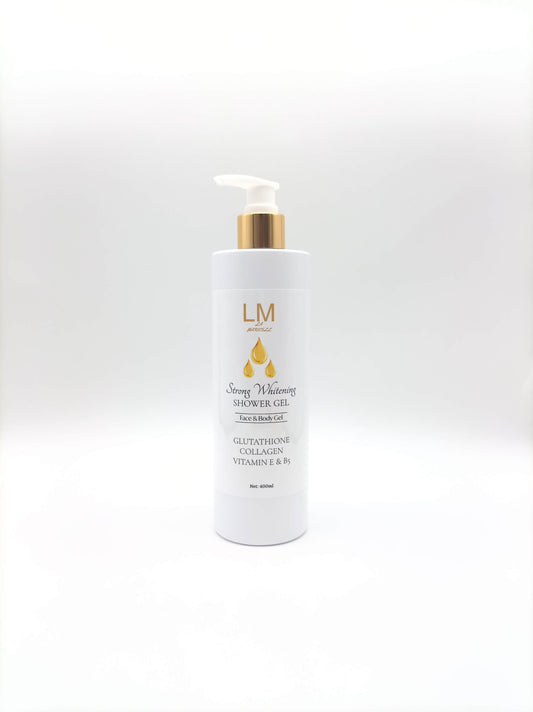 La Maricell whitening shower gel with glutathione and collagen.